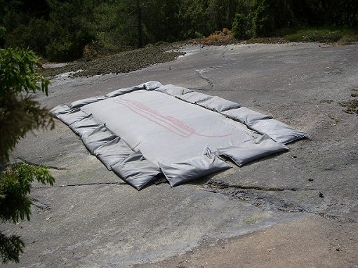 scandinavian parked rock art